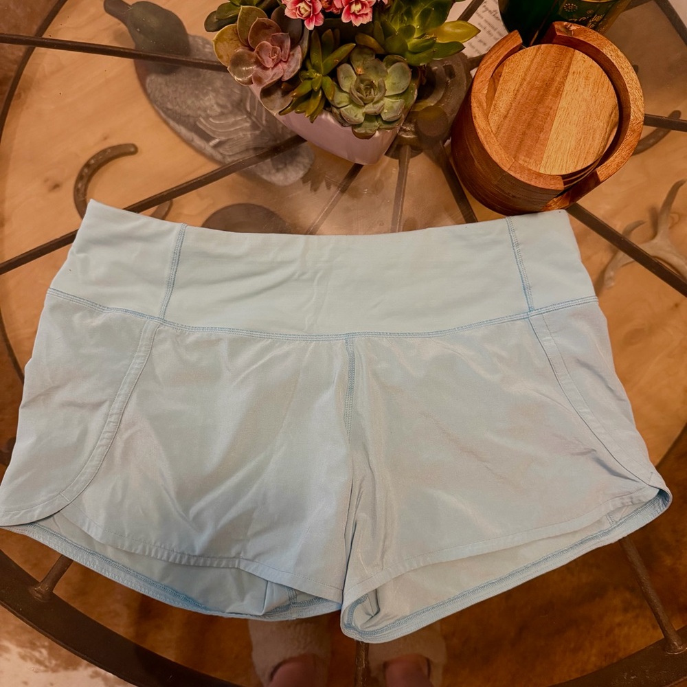 Light Blue Lululemmon Shorts